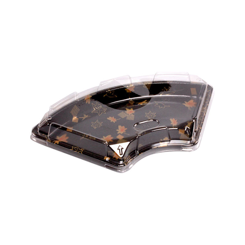 Bekas makanan sushi berbentuk kipas yang boleh guna