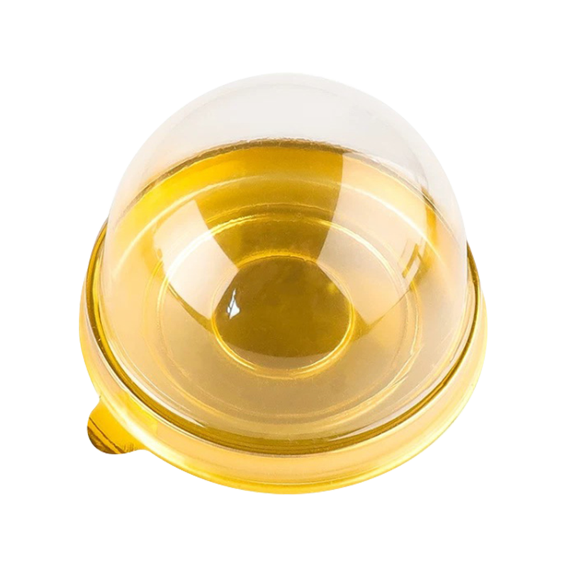 Kotak Pembungkusan Plastik Pet Kubah Telus