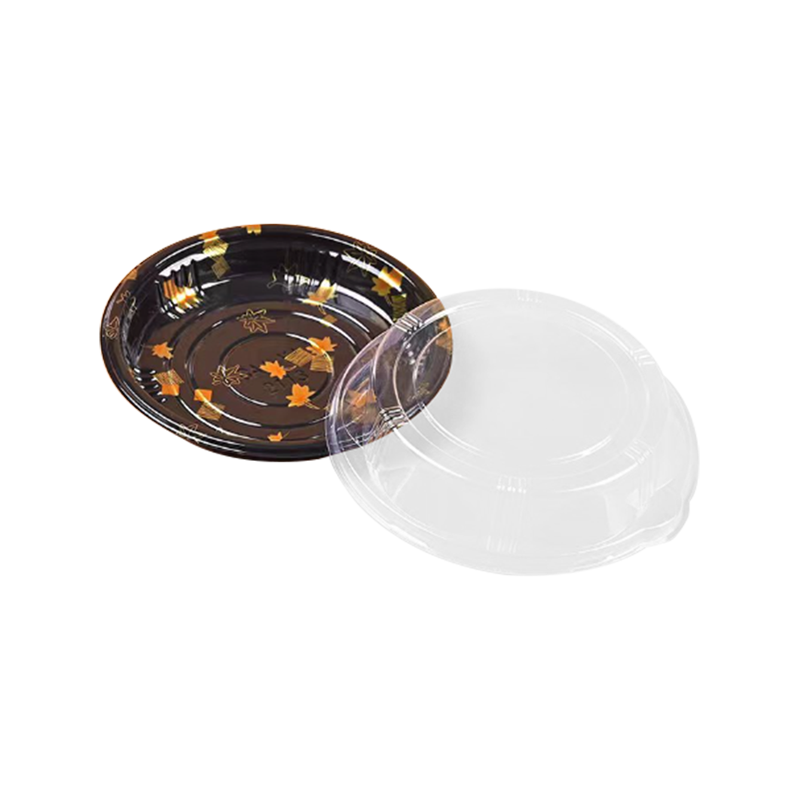 Kotak sushi bulat yang degradasi