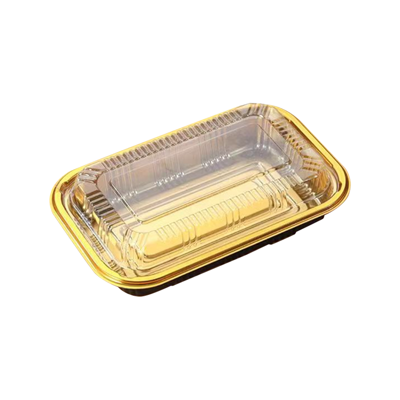 Kotak Pembungkusan Makanan Salad Pakaian dengan Penutup Anti Kabut