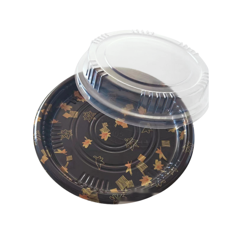 Pinggan sandwic bulat dengan penutup