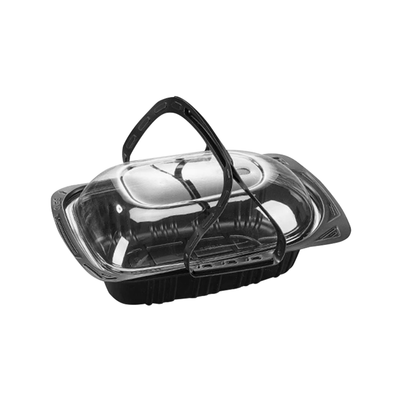 Plastik plastik yang boleh guna tangan ayam panggang tangan